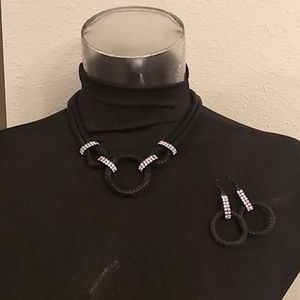 Necklace and earring set